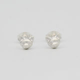 cat earrings sterling silver