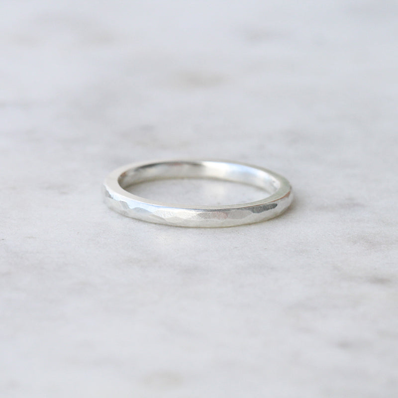 hammered ring
