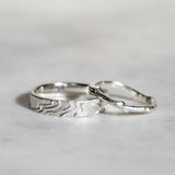 kauri men's ring and twig ring