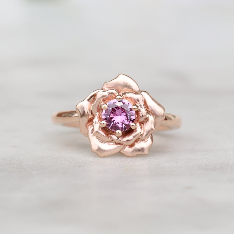 rose engagement ring