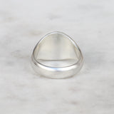 silver signet ring