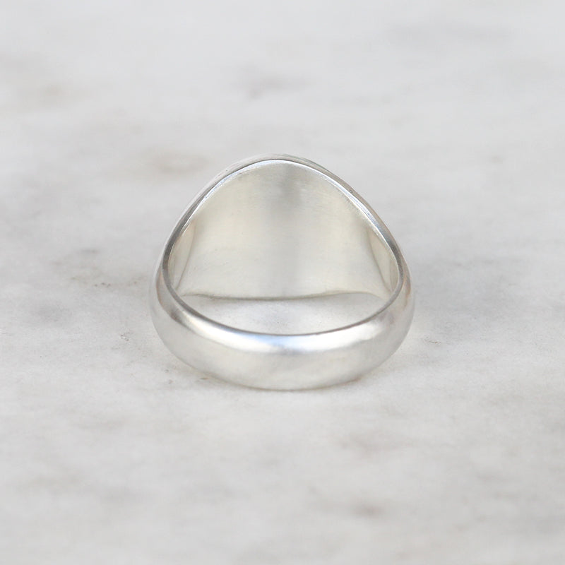 silver signet ring