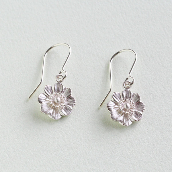 Mt Cook lily earrings