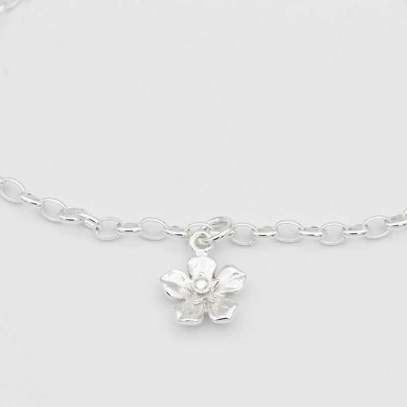 forget me not flower bracelet