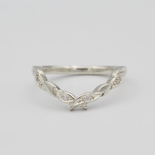 olive leaf ring