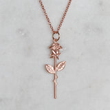 rose necklace