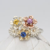 flower bouquet engagement ring